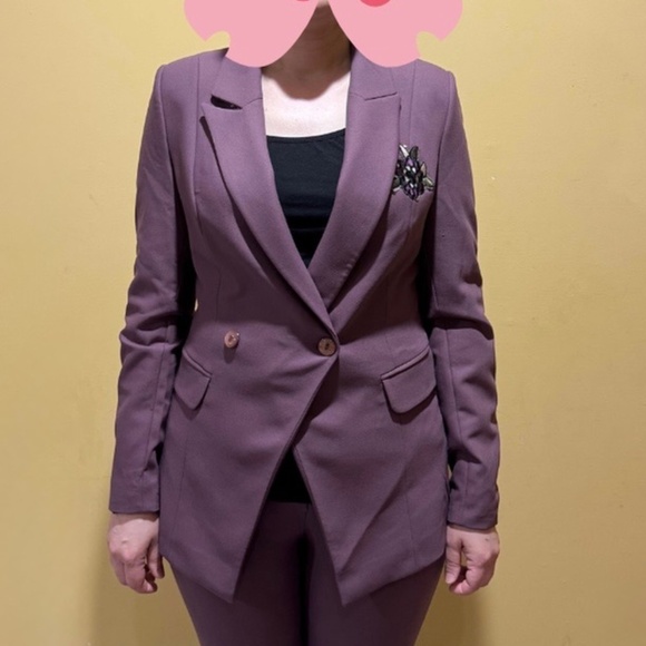 Women's 2-Piece Suit - Elegant Blazer and Trousers Set for Professional Style Bu - Picture 1 of 7